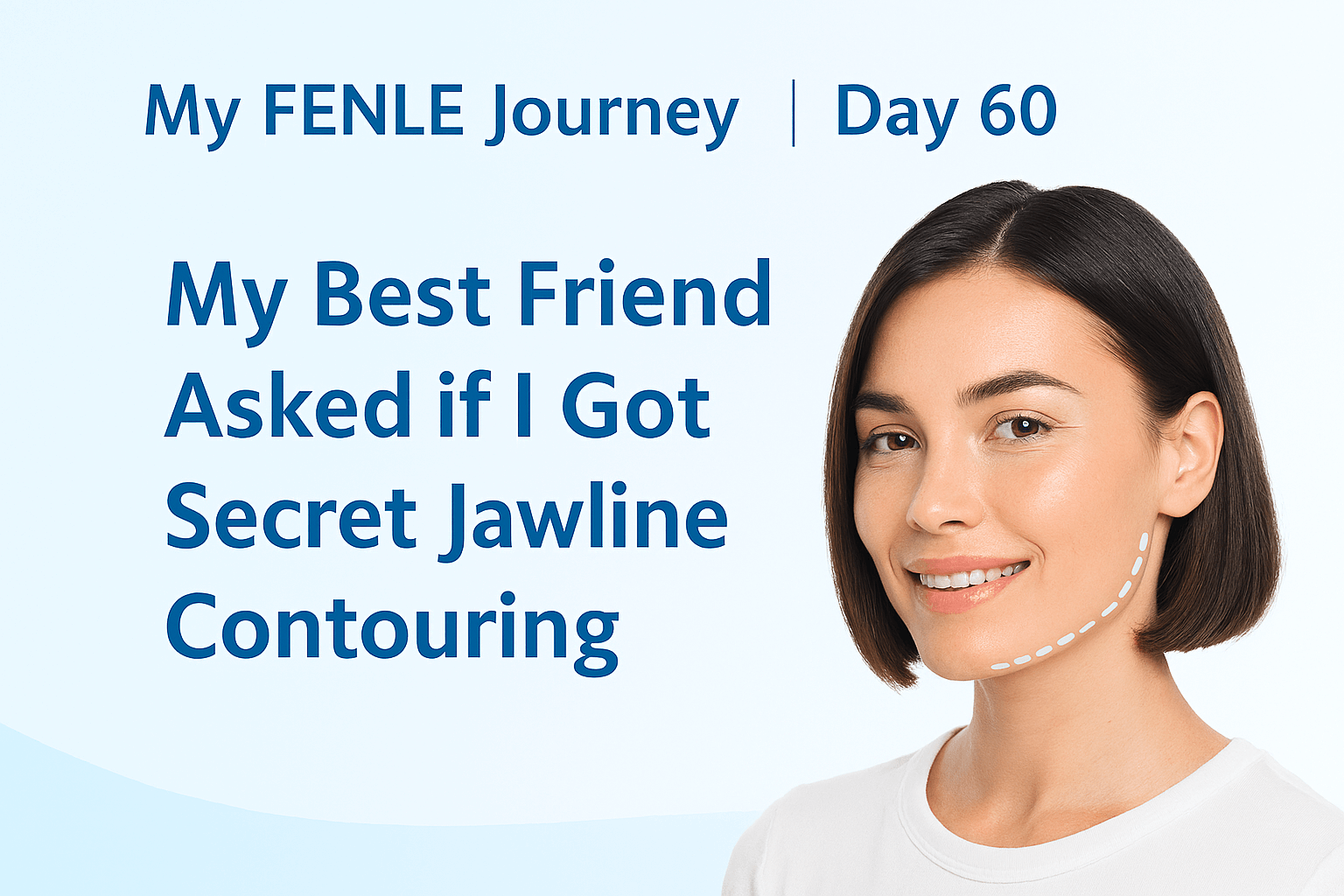 My FENLE Journey | Day 60: My Best Friend Asked if I Got Secret Jawline Contouring