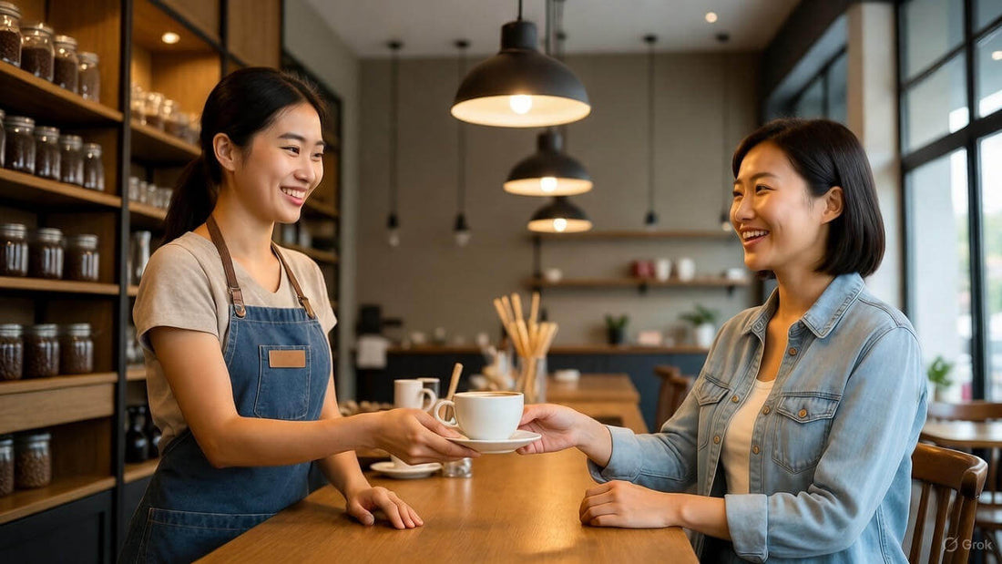 The Day Nothing Happened: A Quiet Story About Invisible Aligners with two women in a café.
